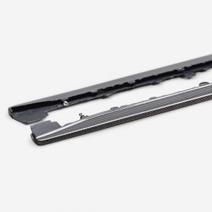 Honda Civic Side Skirts - Seibon - MB-Style - Carbon Fiber - 2023+